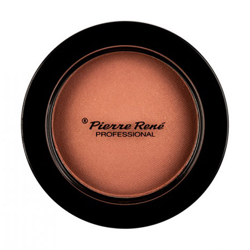 Компактні рум'яна для обличчя Pierre Rene Long Lasting Powder Blush 07 Rusty Cheek, 6 г